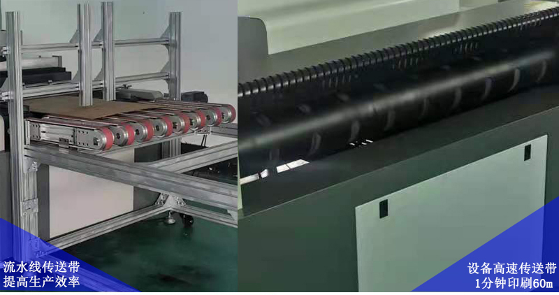 流水線傳送帶，提高生產(chǎn)效率，設備高速傳送帶，1分鐘可以精確打印60米