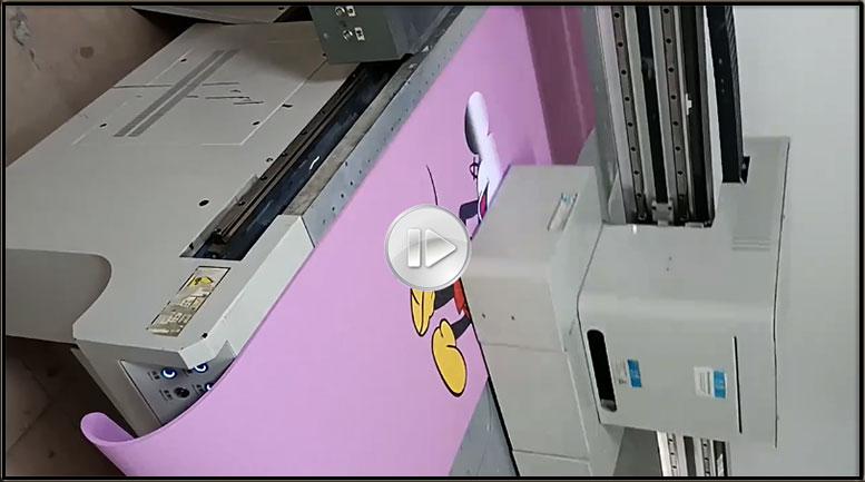 瑜伽墊打印視頻